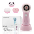 3 in 1 facial cleansing brush exfoliating spin brush with private label custom logo service